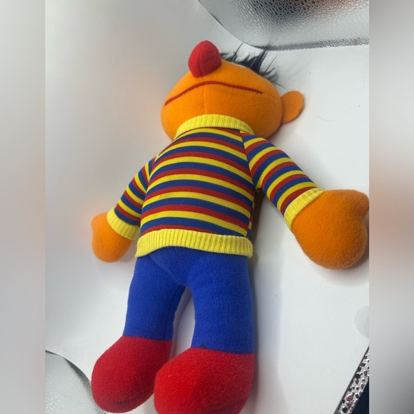 Ernie Sesame Street 1984 Plush Doll Vintage Playskool 11" tall - Picture 4 of 7